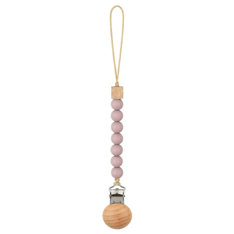 Teething Beads Pacifier Clip