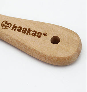 Haakaa Goats Wool Wooden Baby Hairbrush