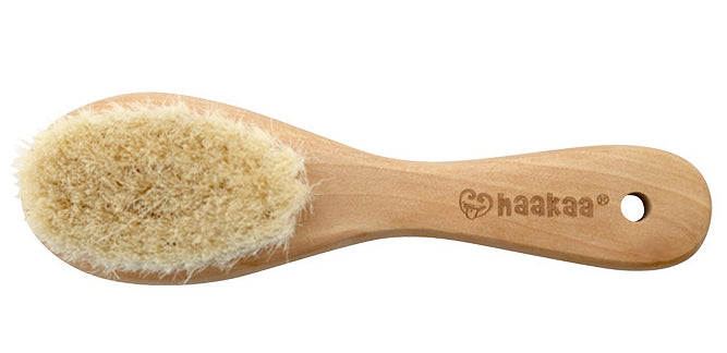 Haakaa Goats Wool Wooden Baby Hairbrush