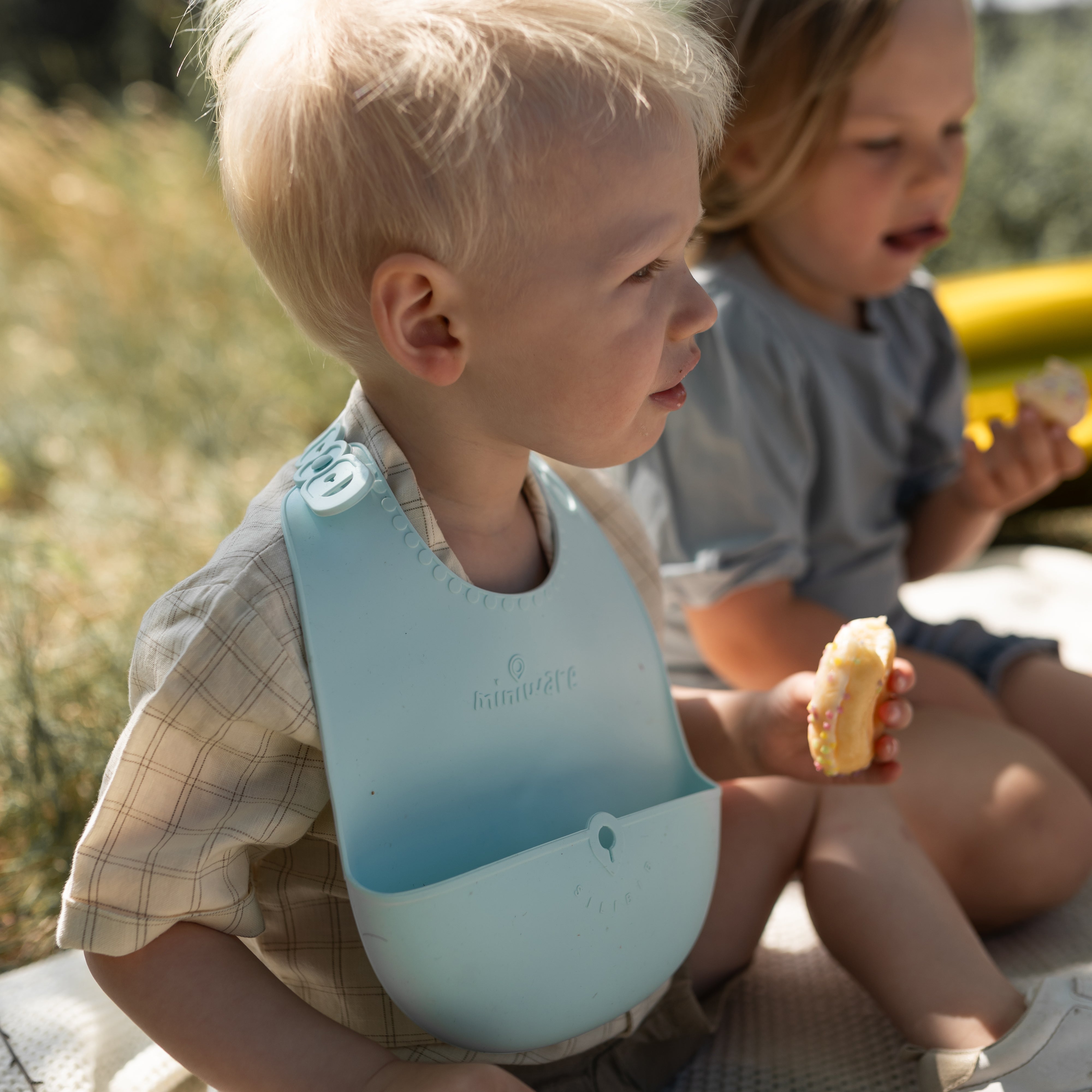 Silicone Travel Meal Set - Blue Banana