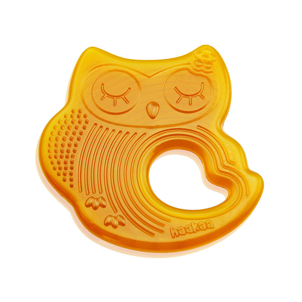 Sleeping Owl Natural Rubber Teether