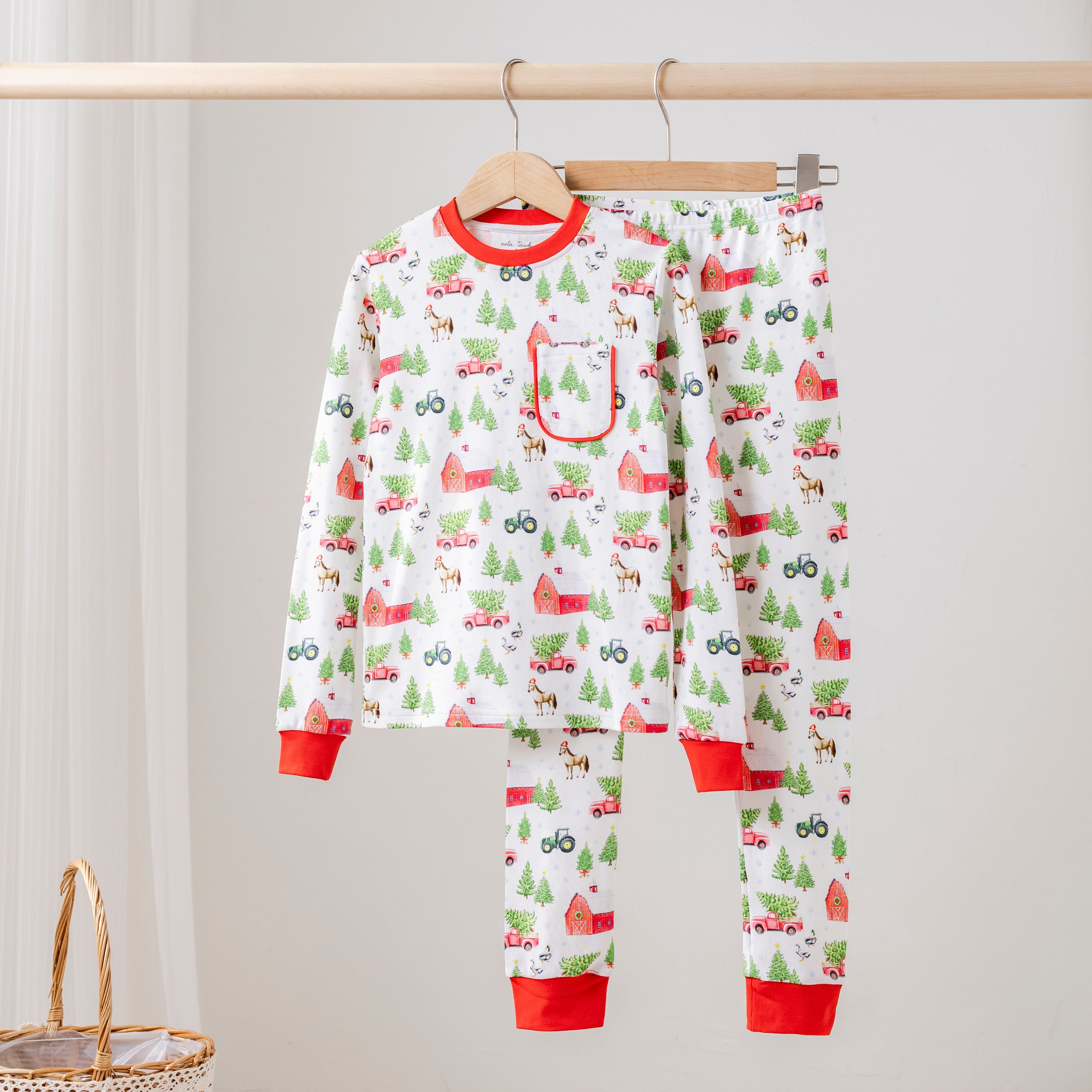 Christmas Tree Farm Organic Cotton Pajamas