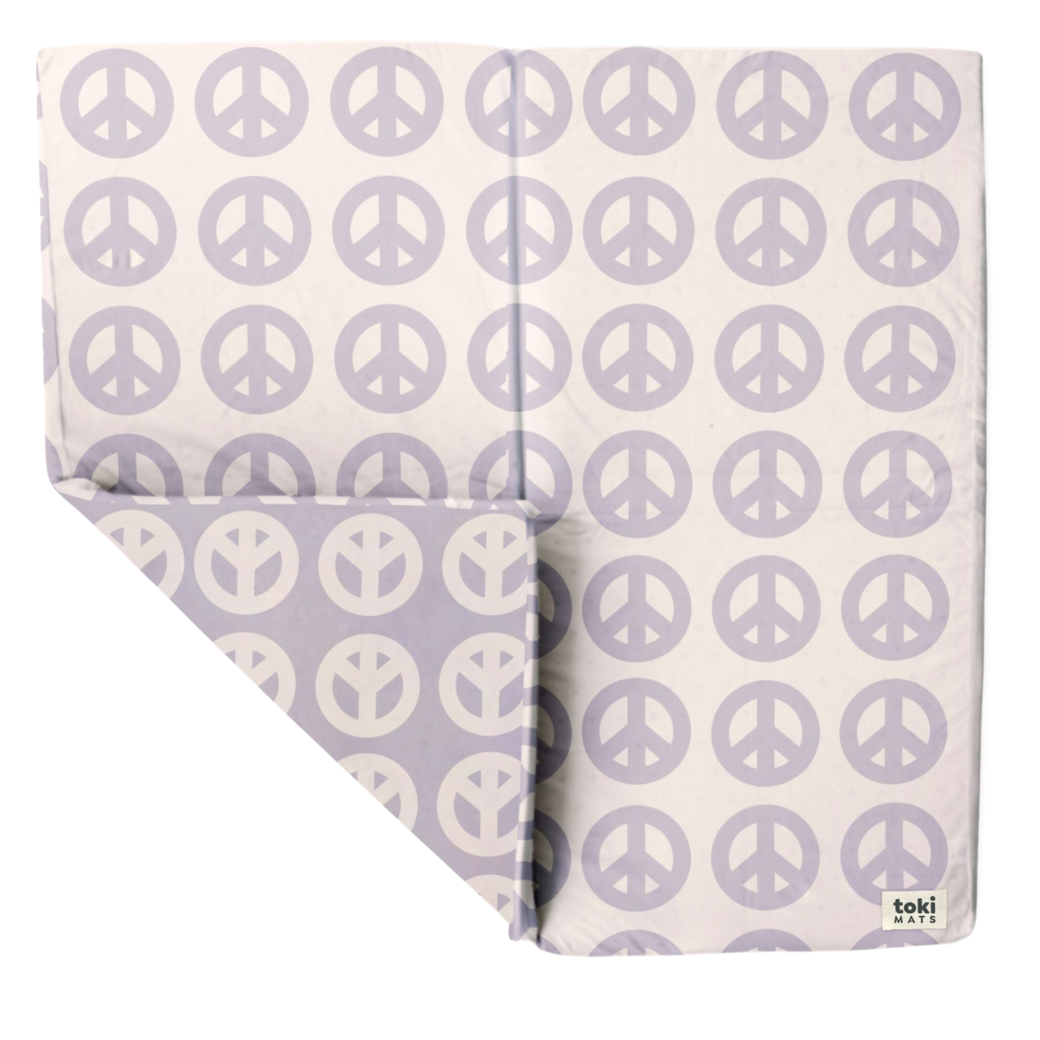 Peace Sign Organic Cotton Mat