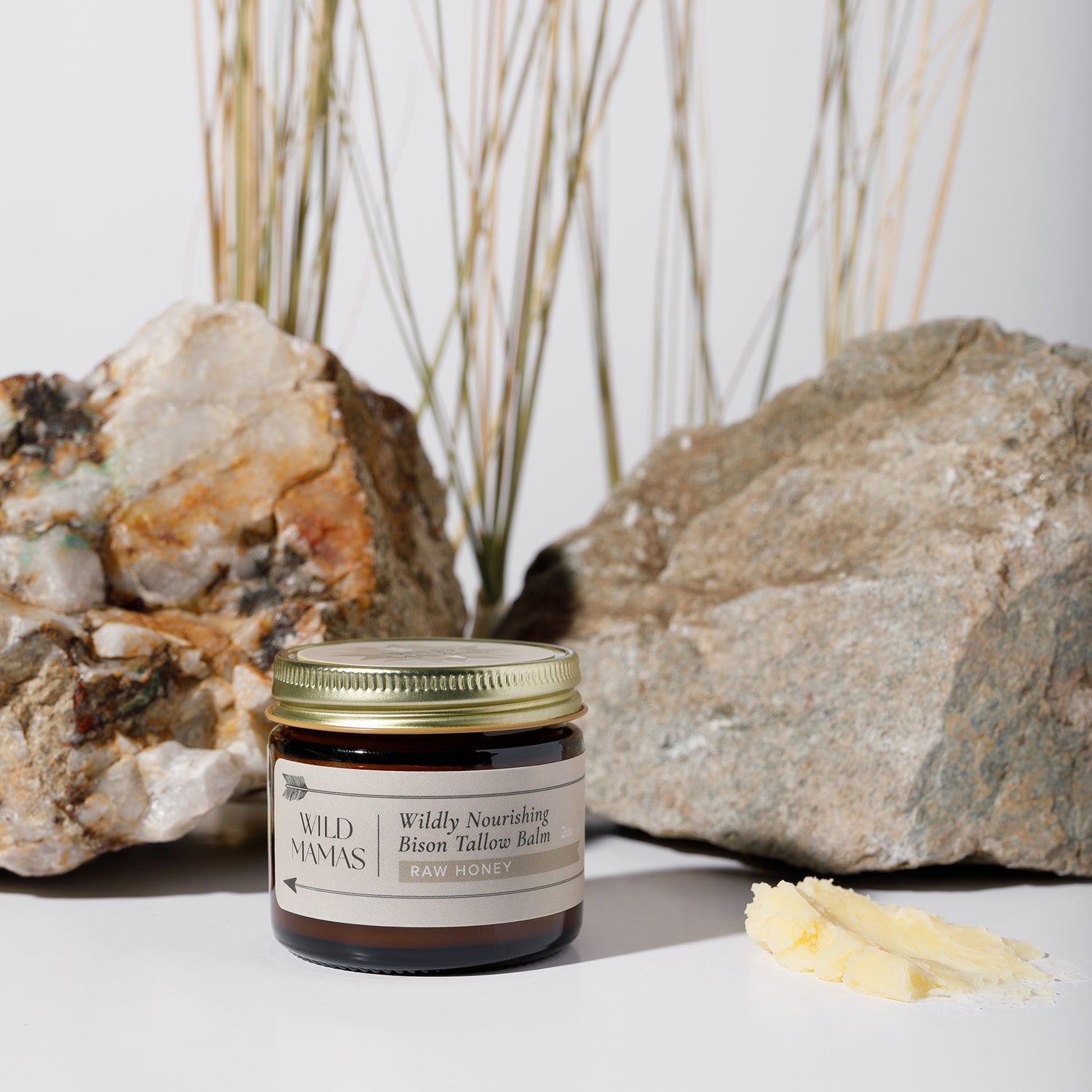 Wildly Nourishing Bison Tallow Balm - HONEY BEE (Raw Honey)