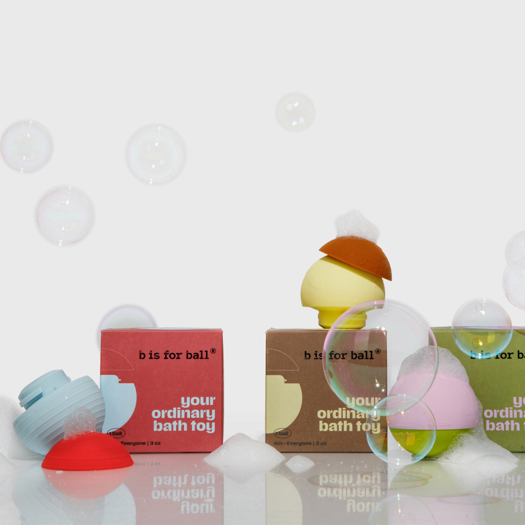 Your (Un)Ordinary Bath Toy - B Is For Ball® - Blue Cotton Candy