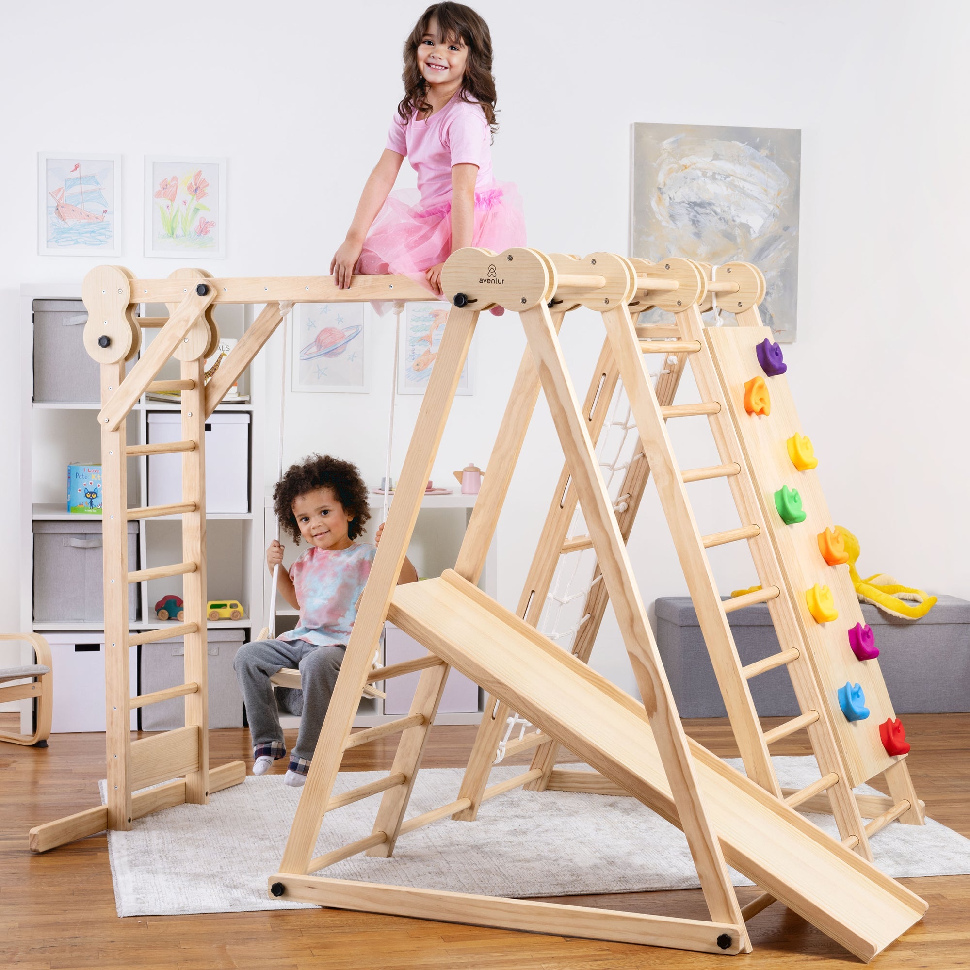 8-in-1 Jungle Gym for Toddlers