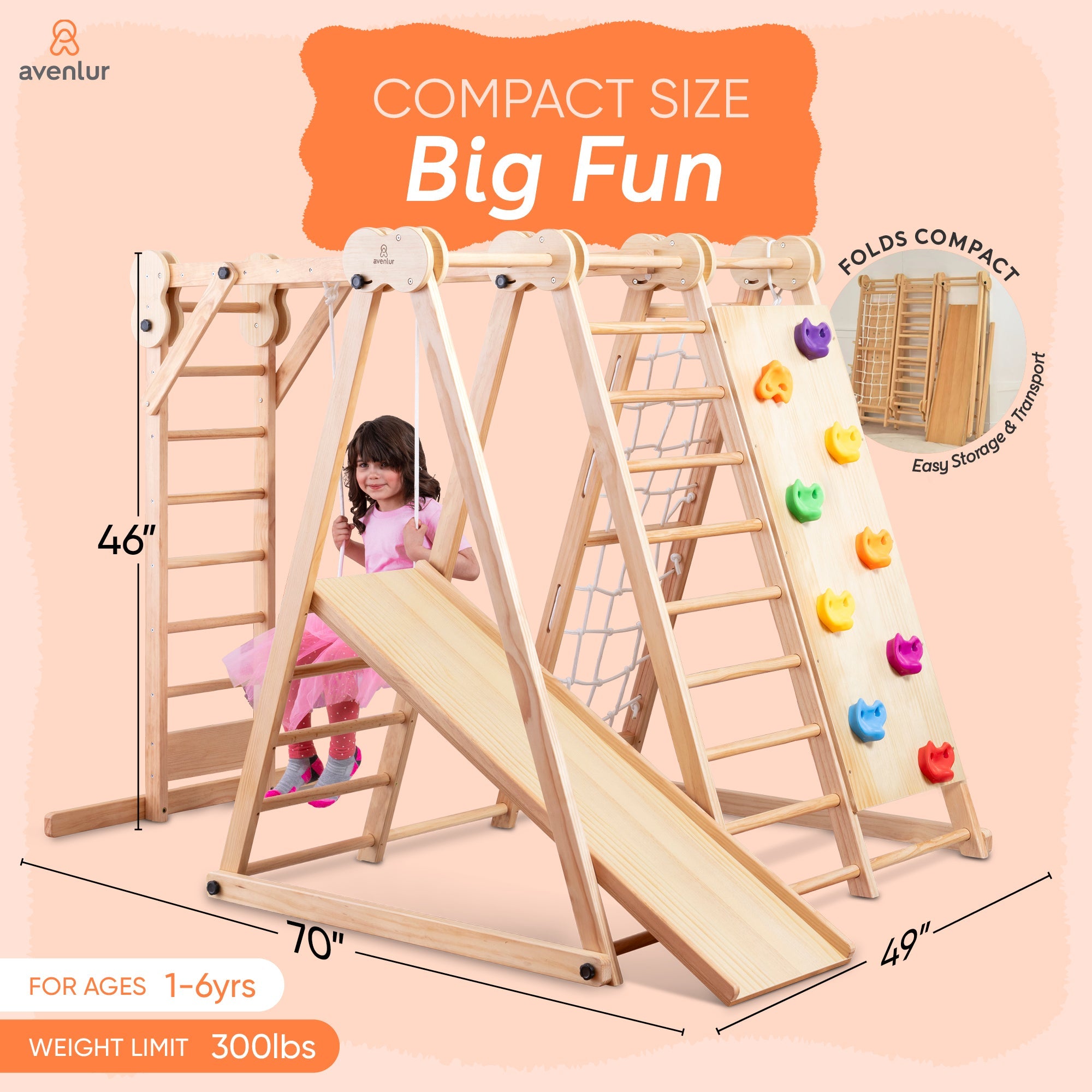 8-in-1 Jungle Gym for Toddlers