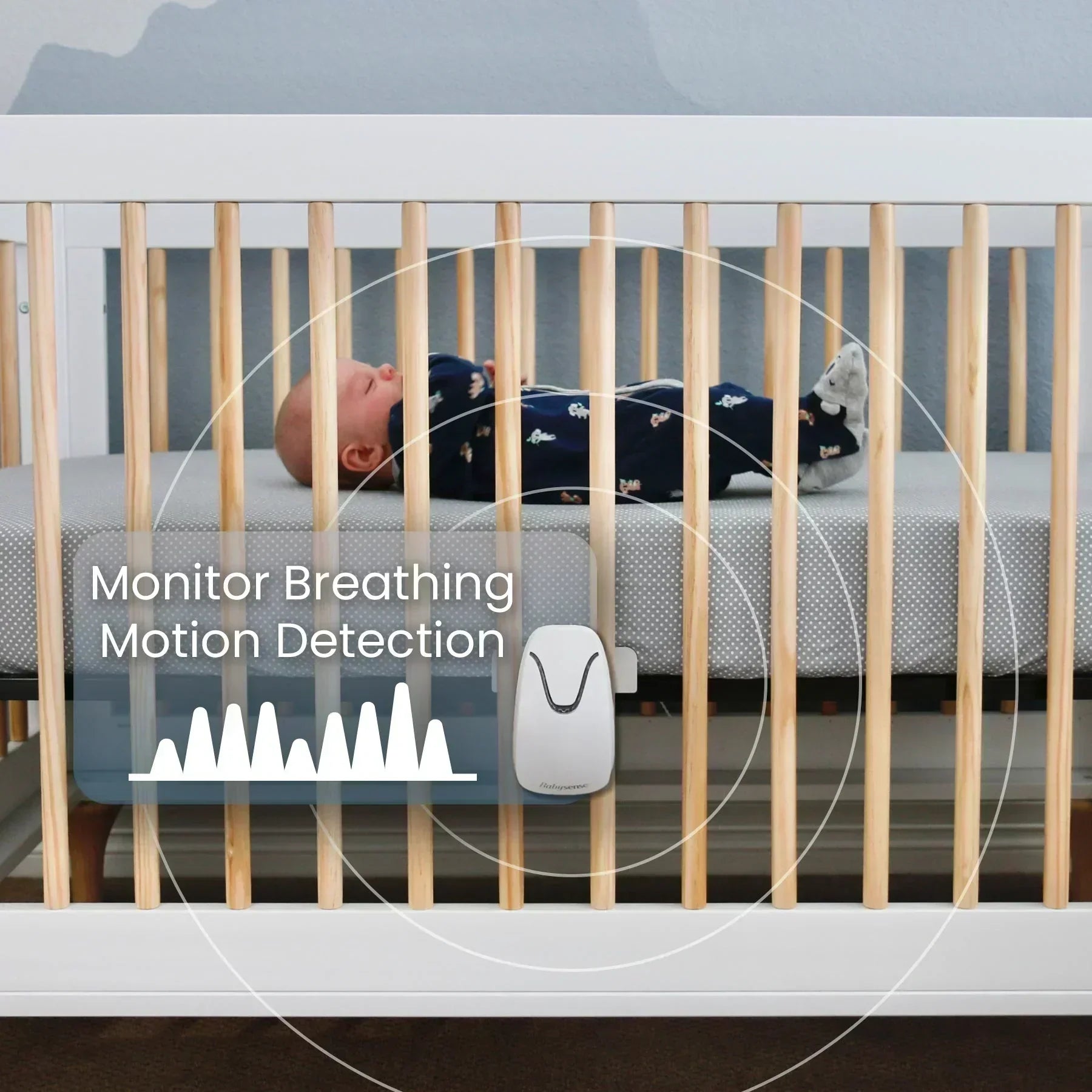 Video Baby Monitor with Breathing Motion Detection & Safety Alerts Bundle