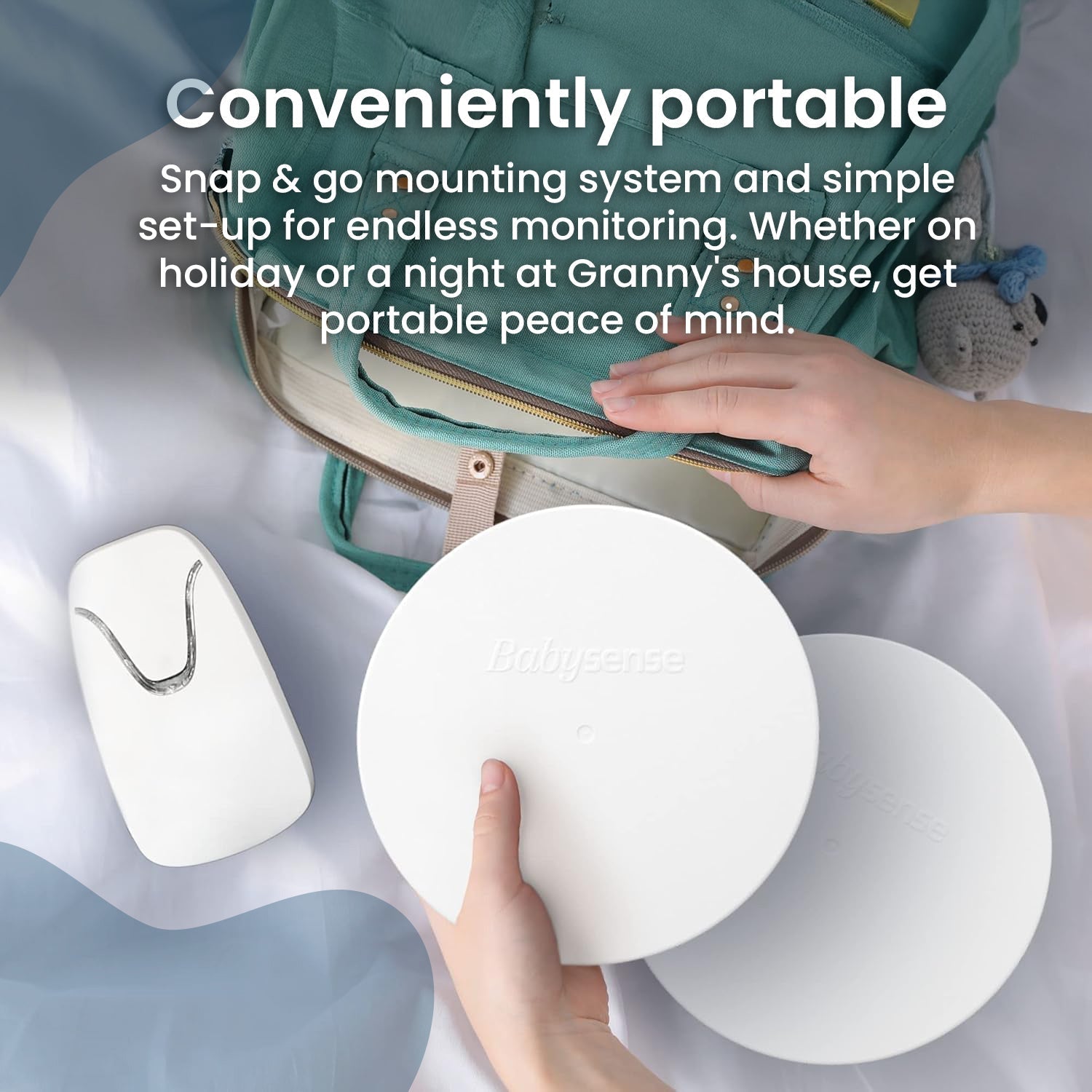 Baby Monitor with Breathing Motion Detection & Safety Alerts