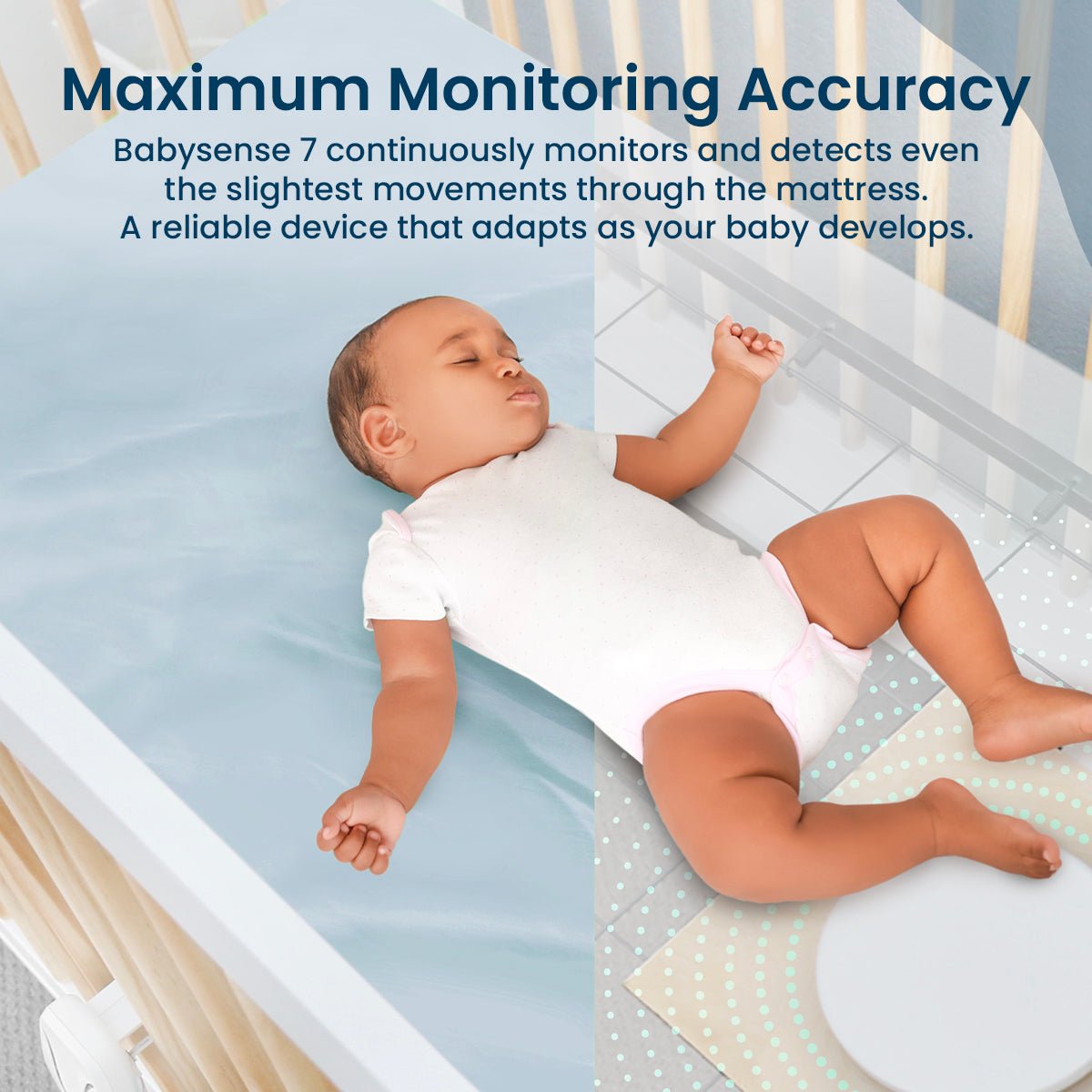 Baby Monitor with Breathing Motion Detection & Safety Alerts