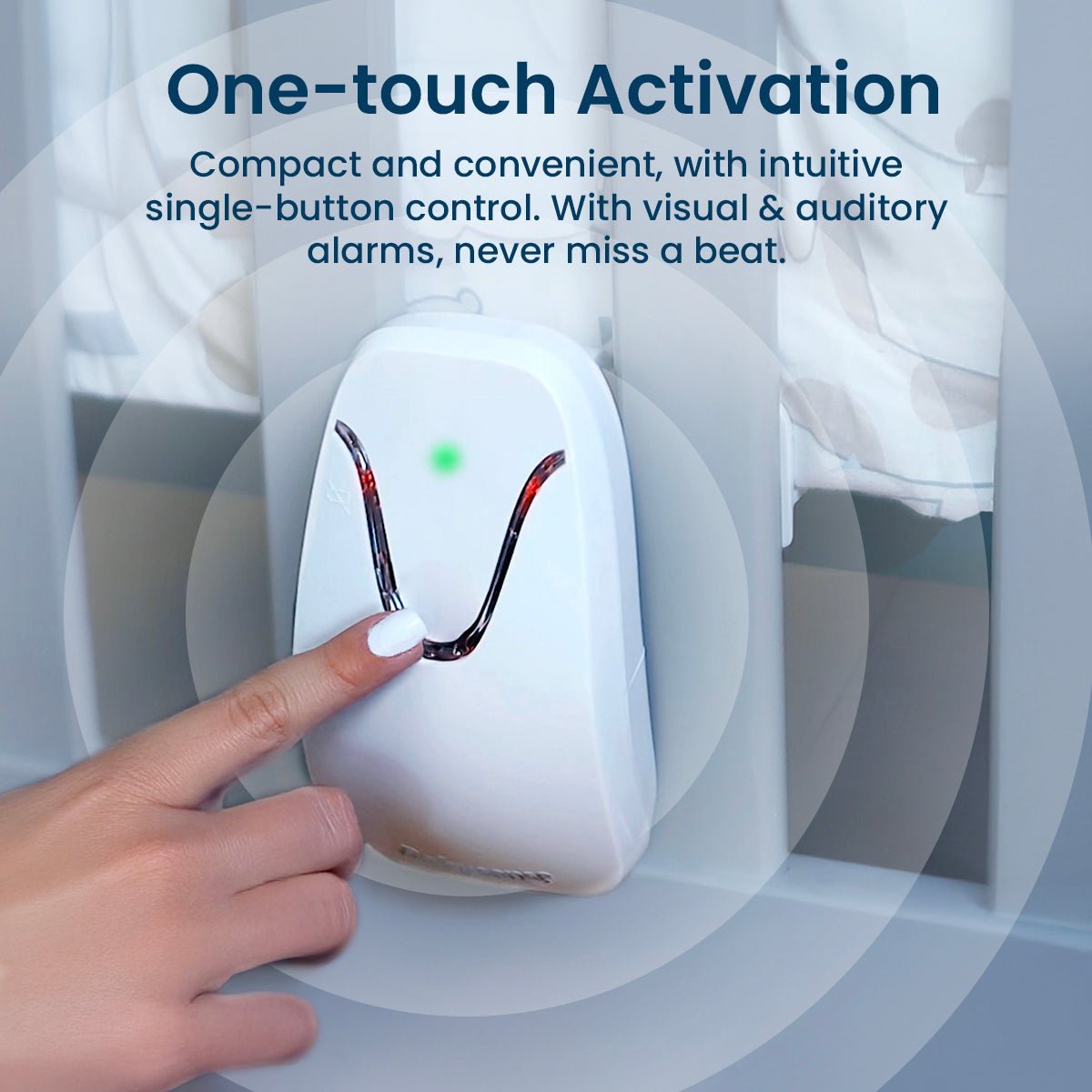 Baby Monitor with Breathing Motion Detection & Safety Alerts
