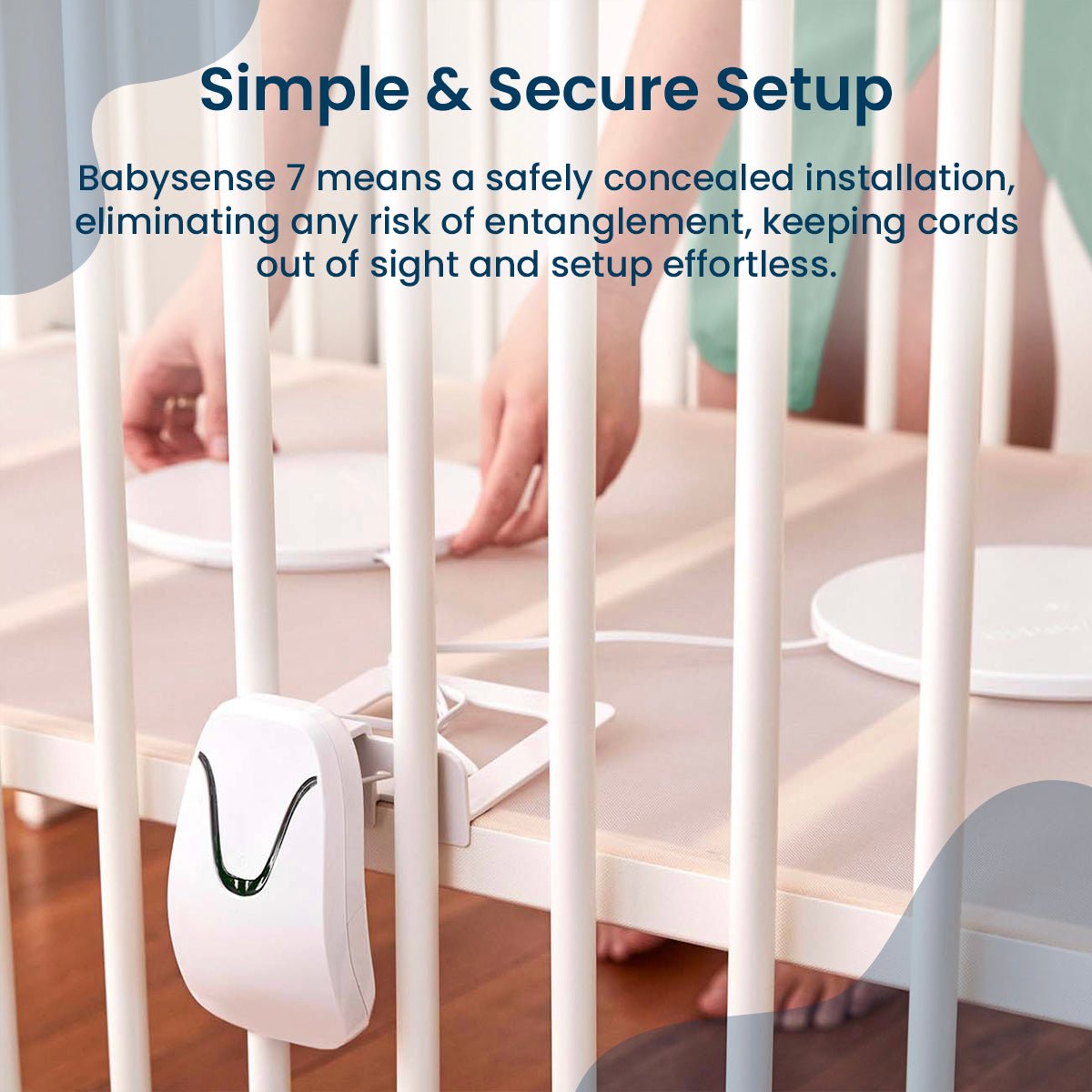 Baby Monitor with Breathing Motion Detection & Safety Alerts