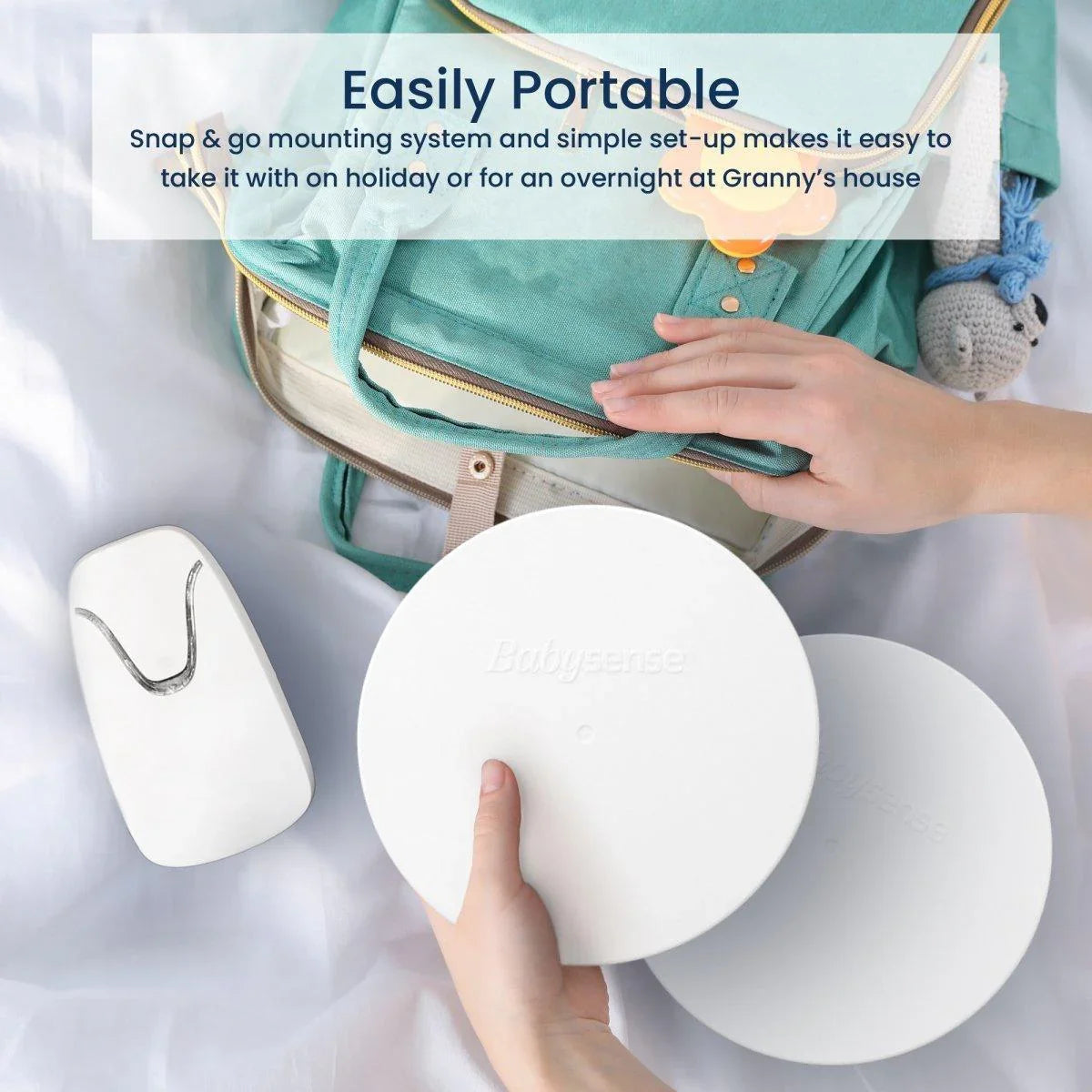 Video Baby Monitor with Breathing Motion Detection & Safety Alerts Bundle