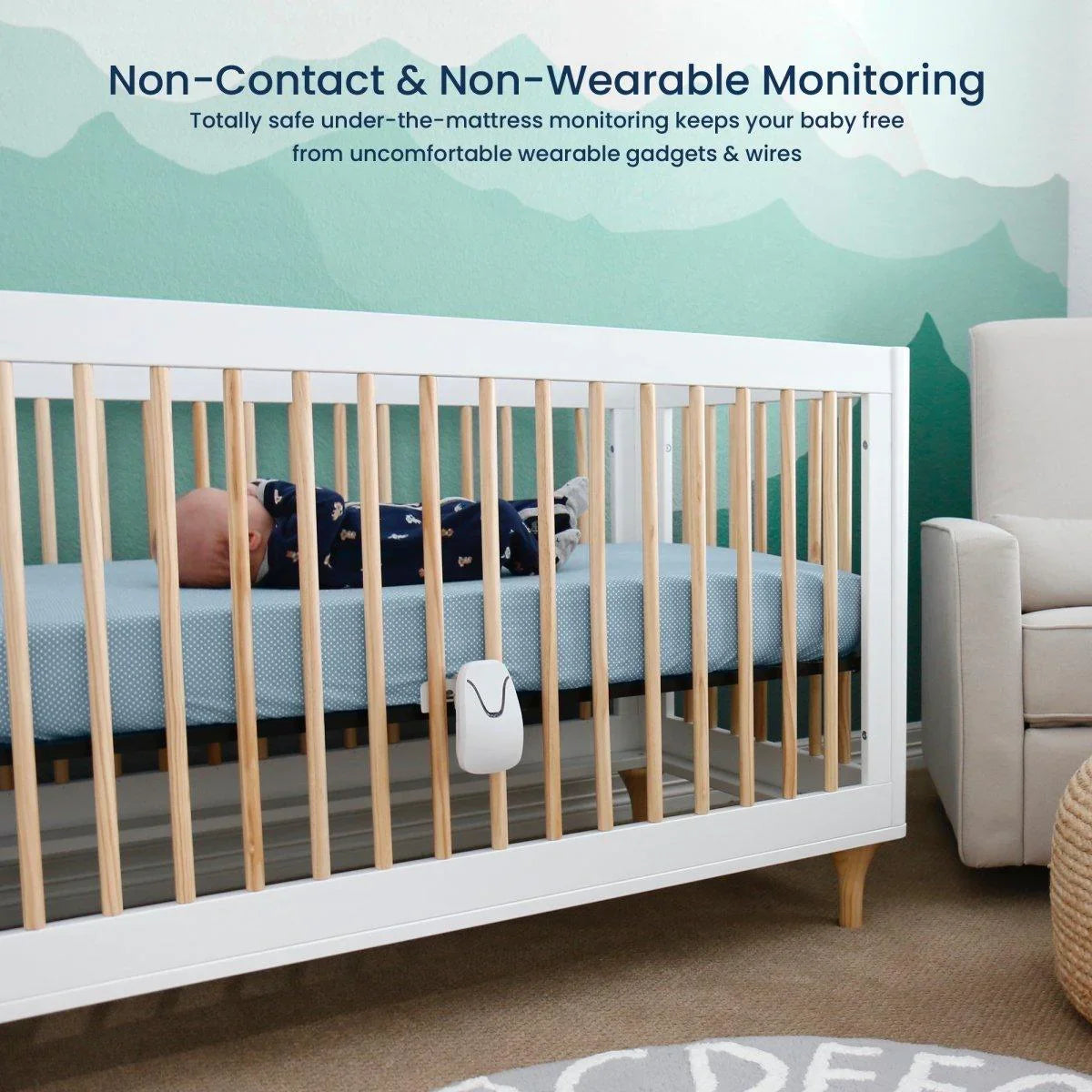 Video Baby Monitor with Breathing Motion Detection & Safety Alerts Bundle