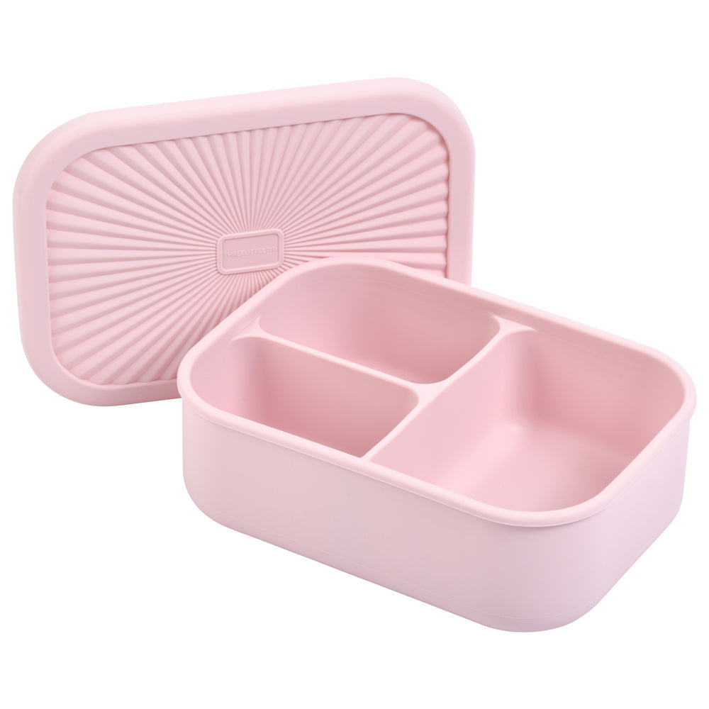 Ballet Pink Silicone Bento Box