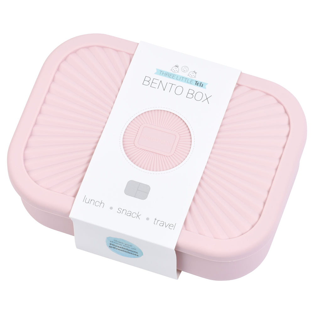 Ballet Pink Silicone Bento Box