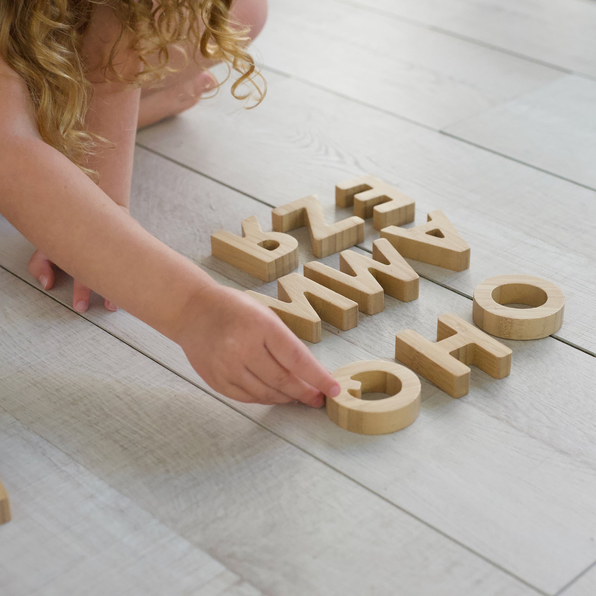 Bamboo Alphabet Wood + Bamboo Toys Ningbo Zenit   
