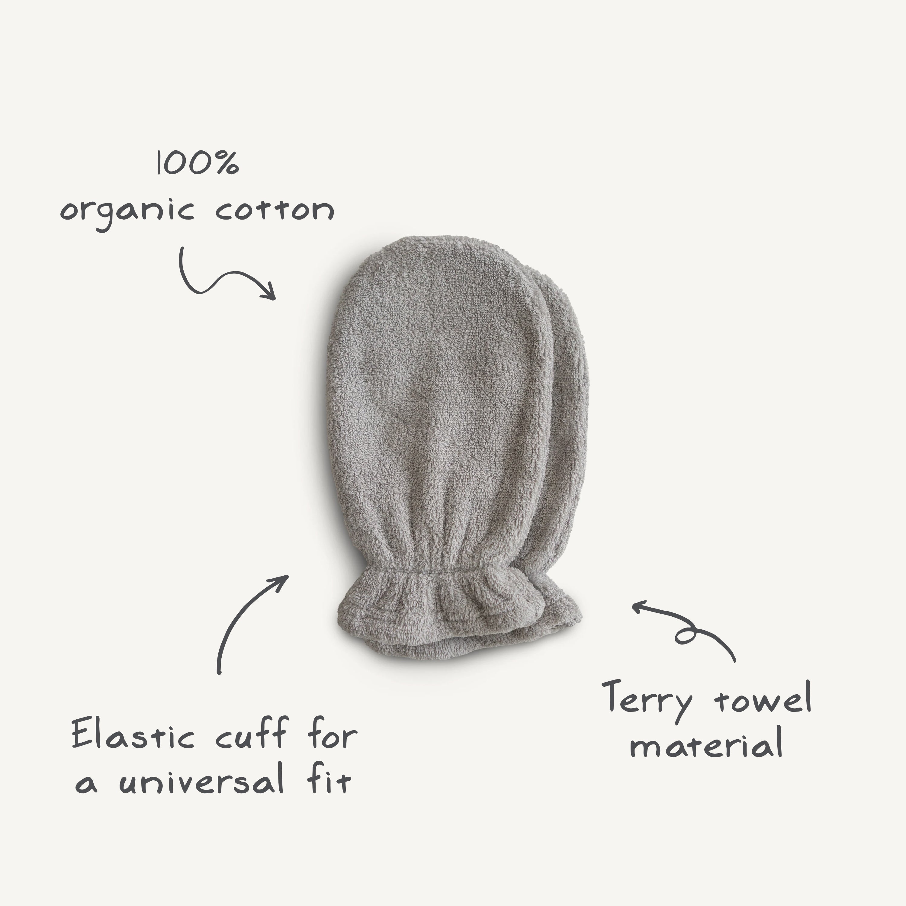 Organic Cotton Bath Mitt