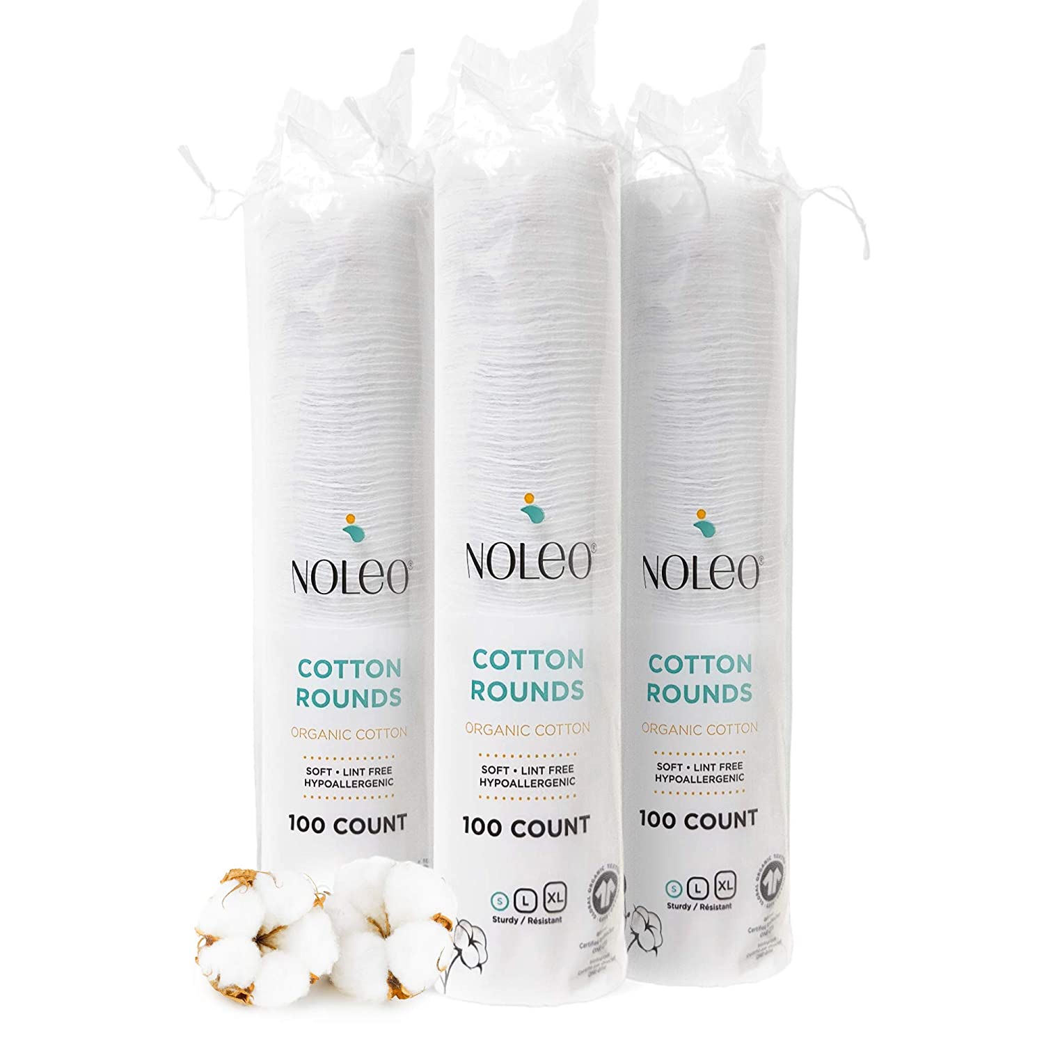 Organic Cotton Rounds (Small)