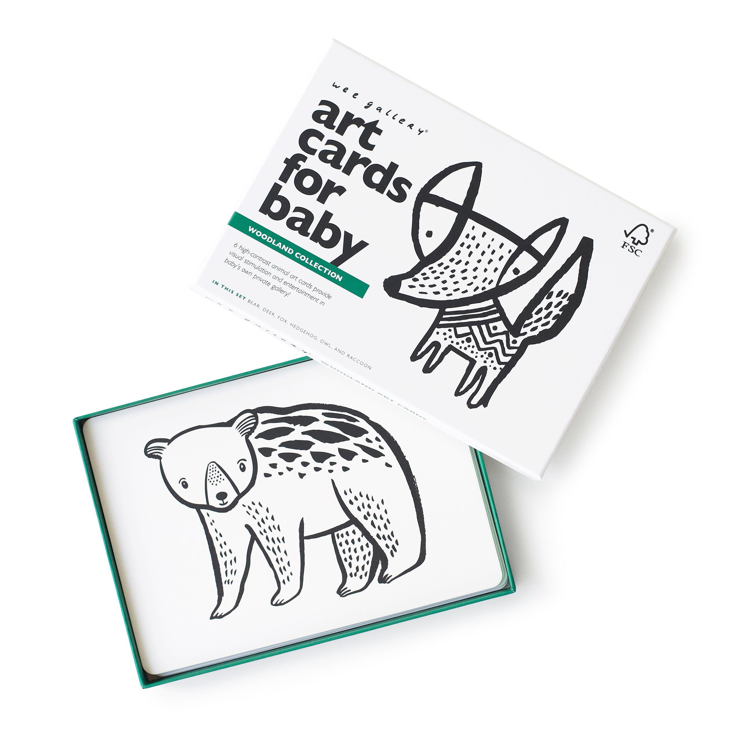 Art Cards for Baby - Woodland Collection Art Cards Leo Paper   