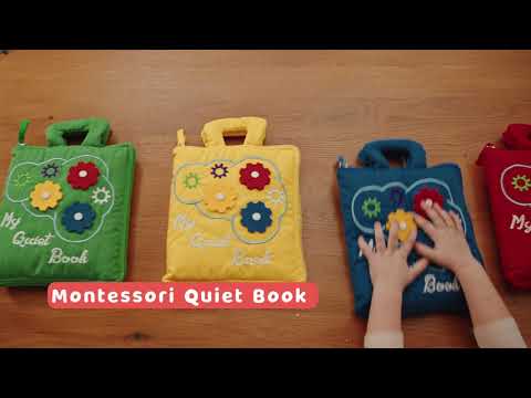 Quiet Book for Toddlers (Green)