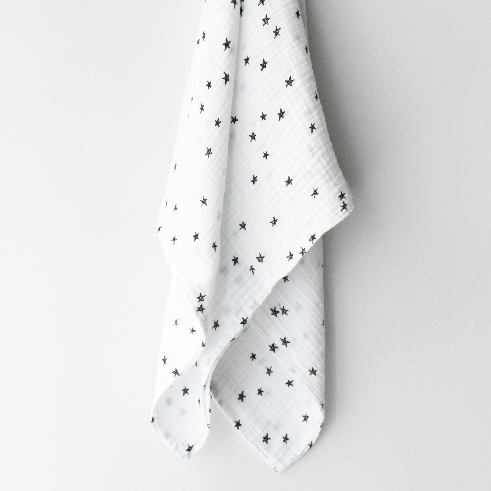 Organic Cotton Muslin Swaddle - Stars
