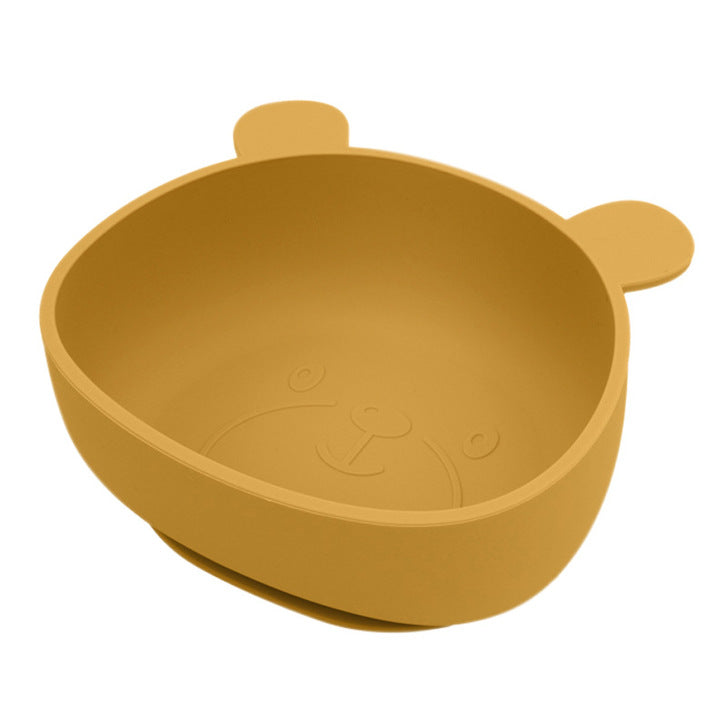 Baby Cartoon Panda Shape Silicone Bowl