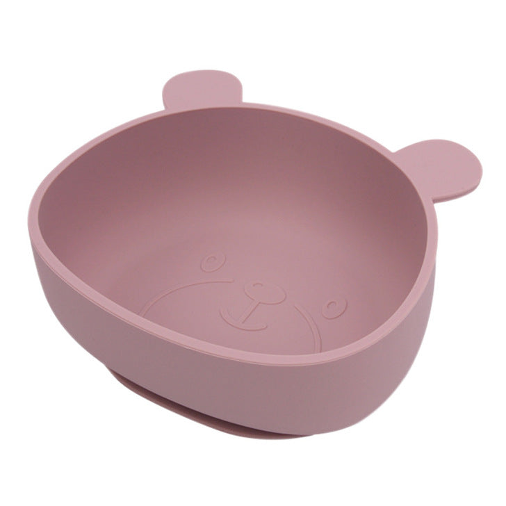 Baby Cartoon Panda Shape Silicone Bowl