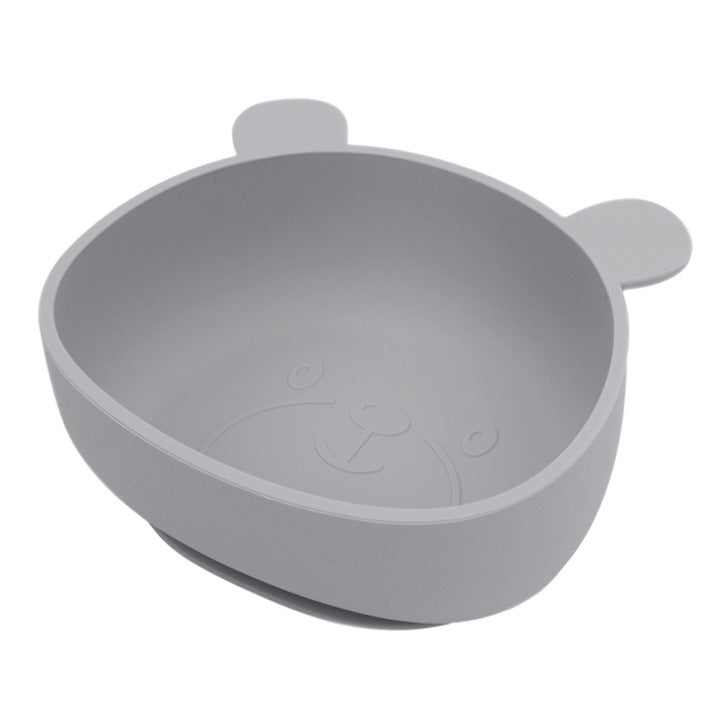 Baby Cartoon Panda Shape Silicone Bowl
