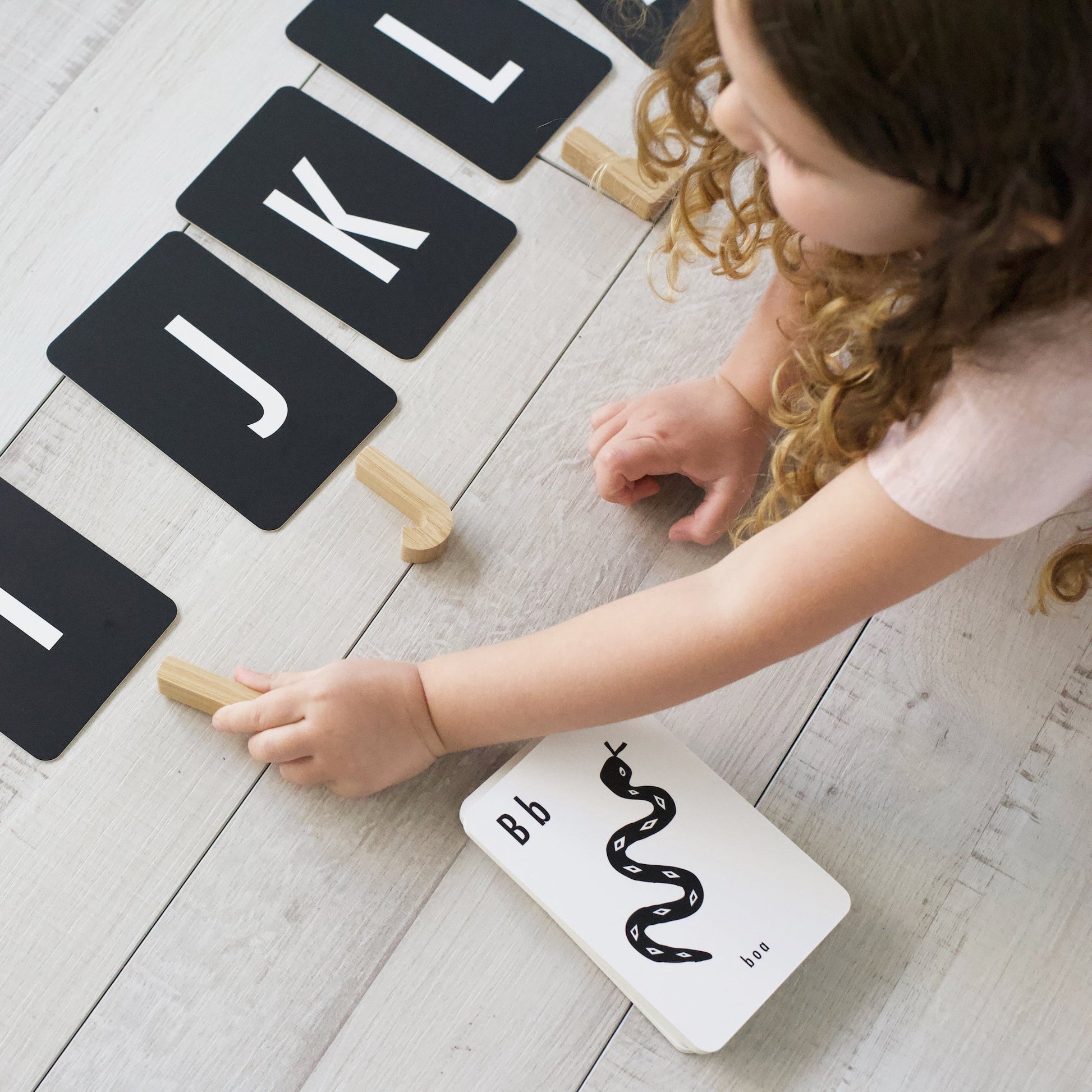 Bamboo Alphabet Wood + Bamboo Toys Ningbo Zenit   
