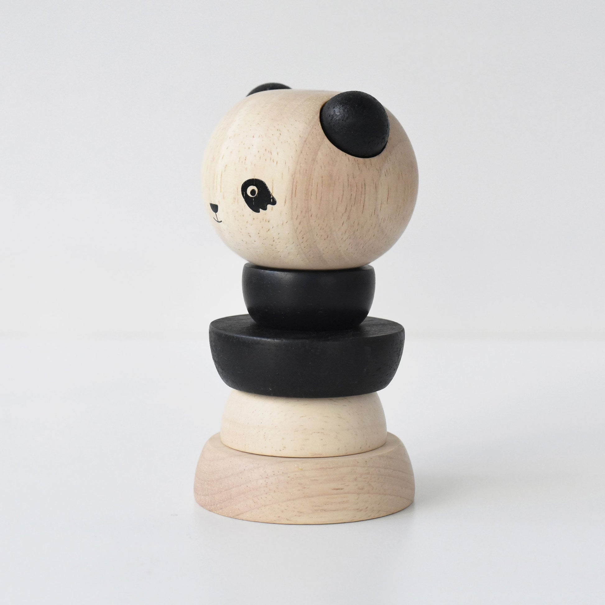 Wood Stacker - Panda Wooden Toys Blue Ribbon   