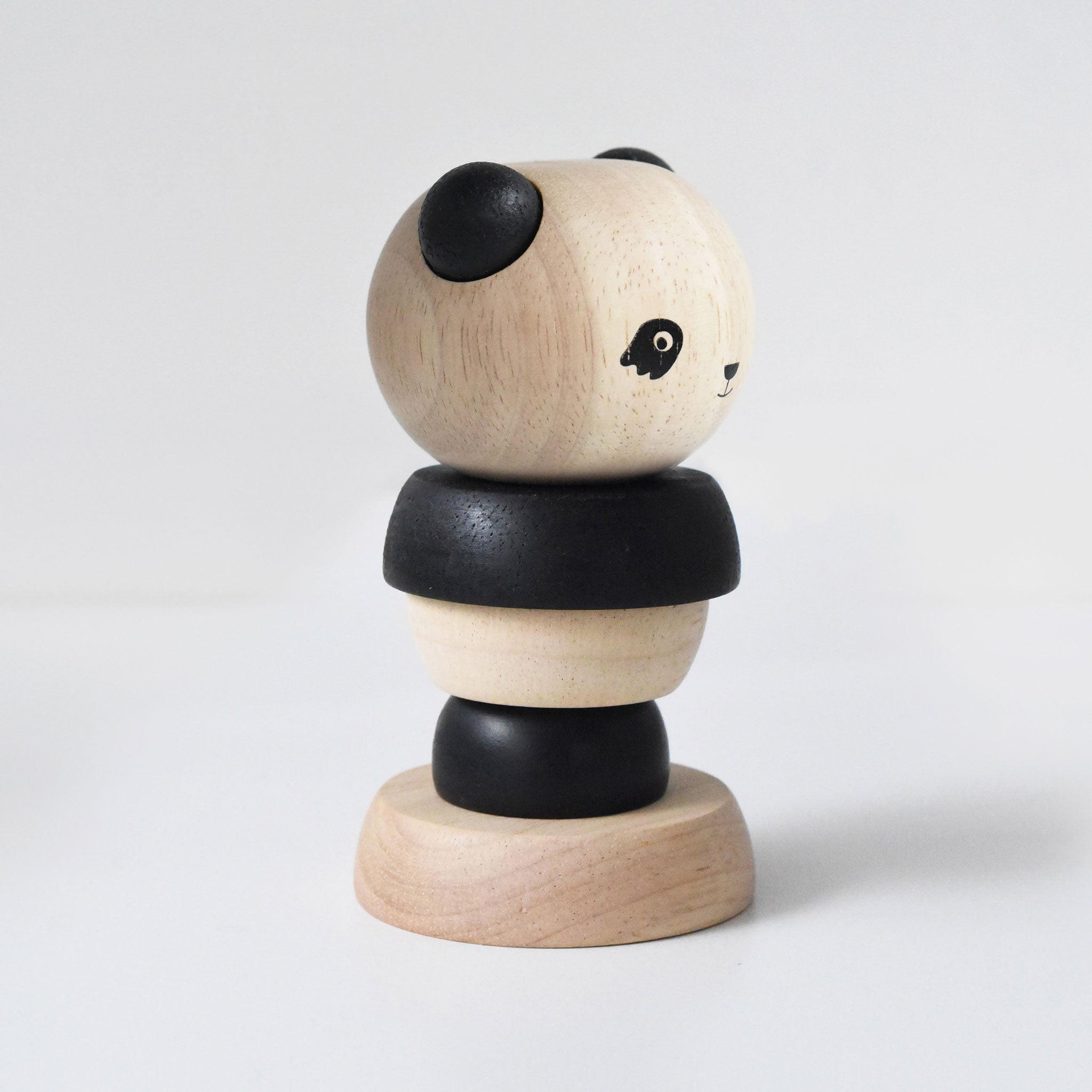 Wood Stacker - Panda Wooden Toys Blue Ribbon   