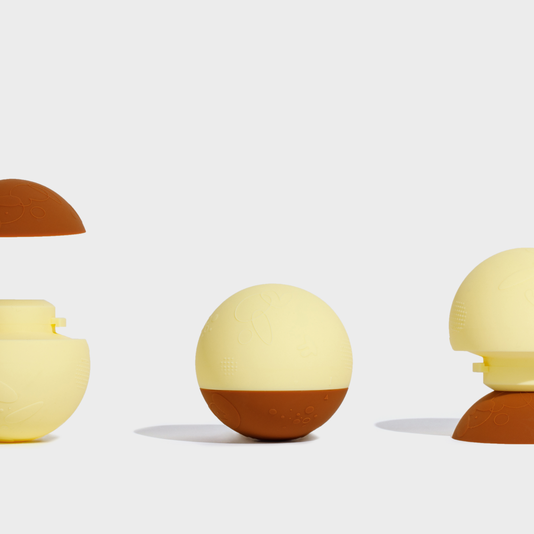 Your (Un)Ordinary Bath Toy - B Is For Ball® - Caramel Pudding
